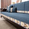 Four Seasons Universal Sofa Cushion New Chinese Style Solid Wood Sofa Cushion Cover Cloth Mat Non-Slip Rosewood Saddle Cover Cover Wooden