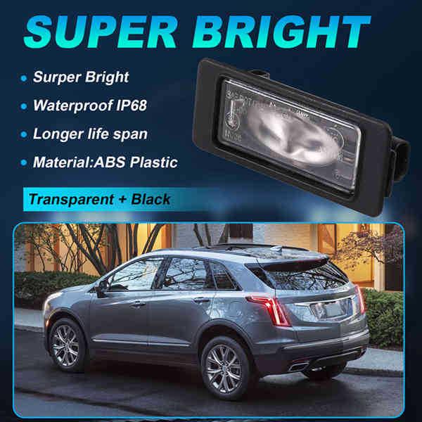 Cadillac XT5/CT6/GT4 License Plate Light Pair