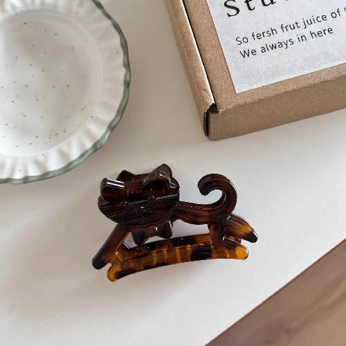 High-end Smudge Small Hairpin Female High Ponytail Plate Hair Clip Flower Square Grab Clip Hair Accessories