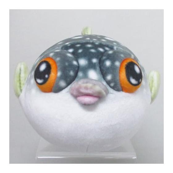 Sanei Boeki S!LSTYLE Mochimochi Series Mochimochi Puffer (S) W12 x D17 x H10cm Stuffed Toy