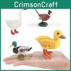 Realistic Farm Animal Pvc Decor With Duck Goose And Chicken Figures For Kids Educational Display