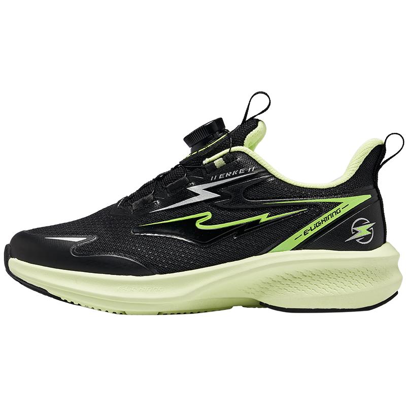 ERKE Kids  Unisex Rotary Buckle Running Shoes 36