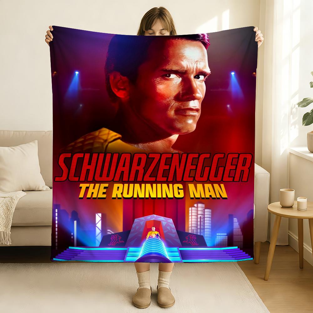 

TV The Running Man Blanket Soft and Skin Friendly For Couch Bed Napping Bedspread All Seasons Comforter 75cmx90cm