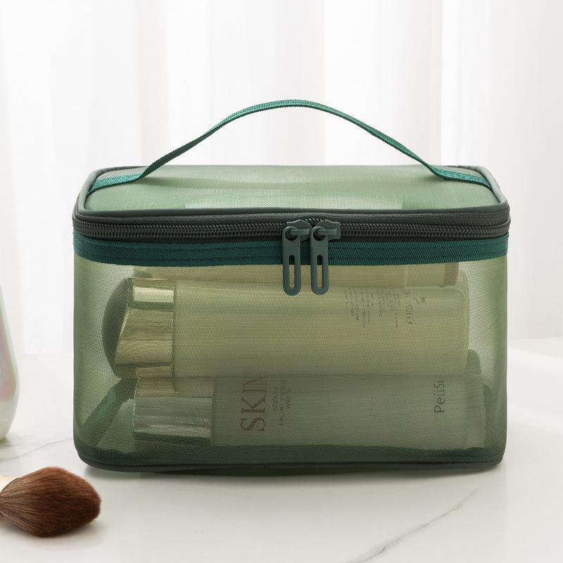 Portable Large-Capacity Toiletry and Cosmetic Bag with Palace Style and Optional Logo