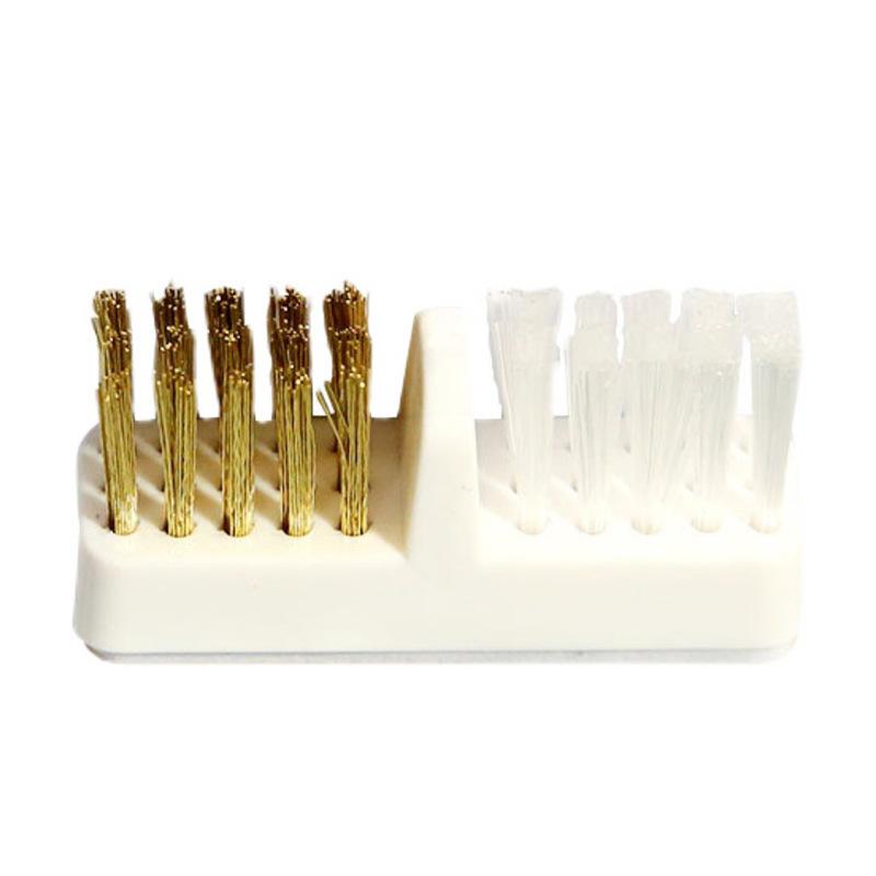 

Медная проволочная щетка для очистки шлифовальной головки Электрическая шлифовальная машина Мягкая и жесткая щетина Удаление пыли Щетка для ногтей Инструменты для нейл-арта