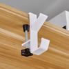 No-Drill Backpack Hook for Desk Edge - Strong, Mark-Free Holder for Students and Offices