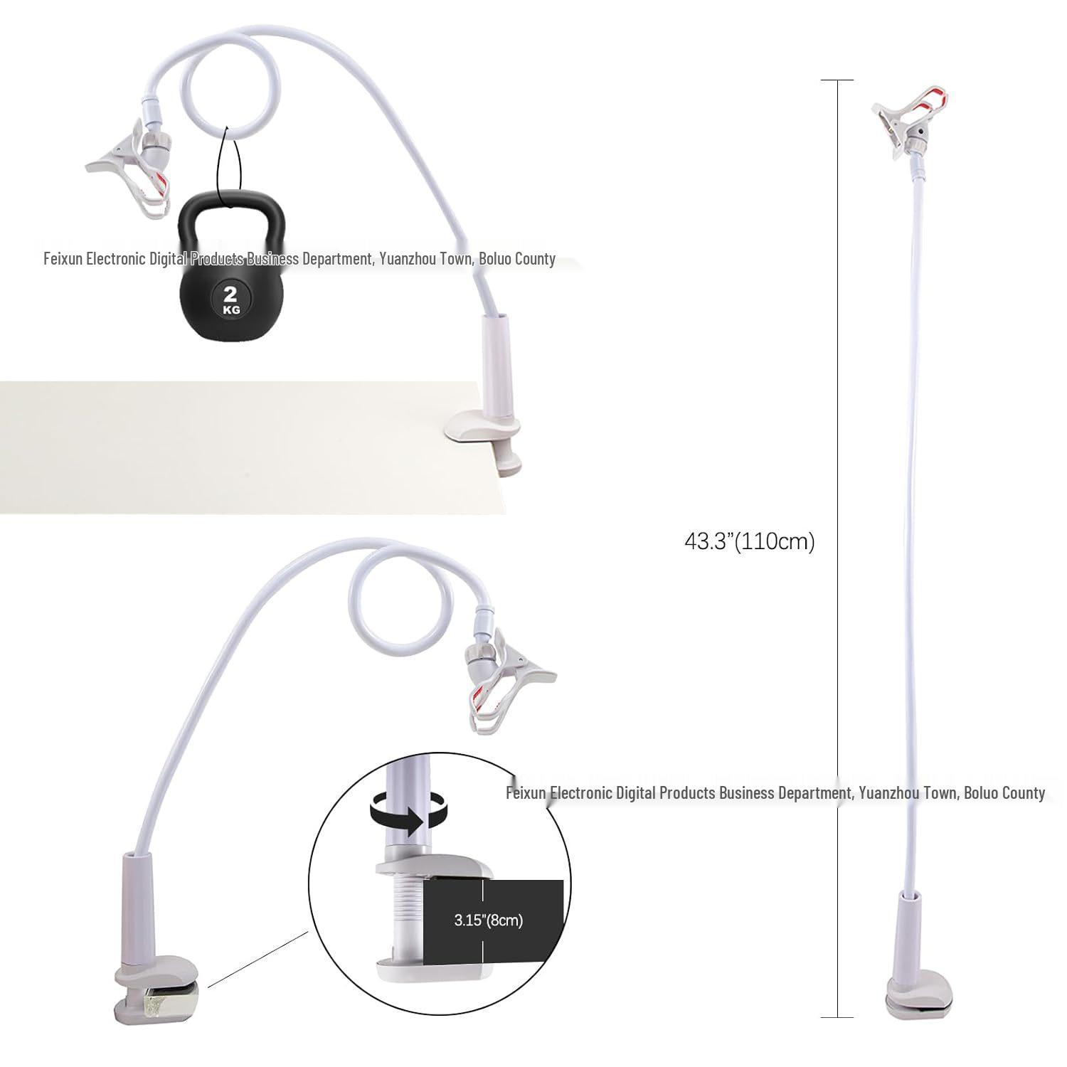 CPAP/APAP Ventilator Bedside Tubing Holder Hook Hose Holder
