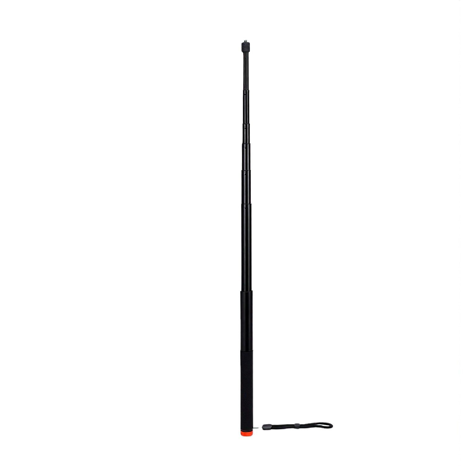 Bâton de selfie monopode de golf avec piquet de sol 160 cm Bâton de selfie extensible pour caméra d'action Compatible POCKET 3 4 white