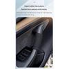 For Tesla Model Y Juniper 4PCS Car Door Inner Handle Protector Cover Suede Leather for Model 3/Y Door Handle Gloves Accessories