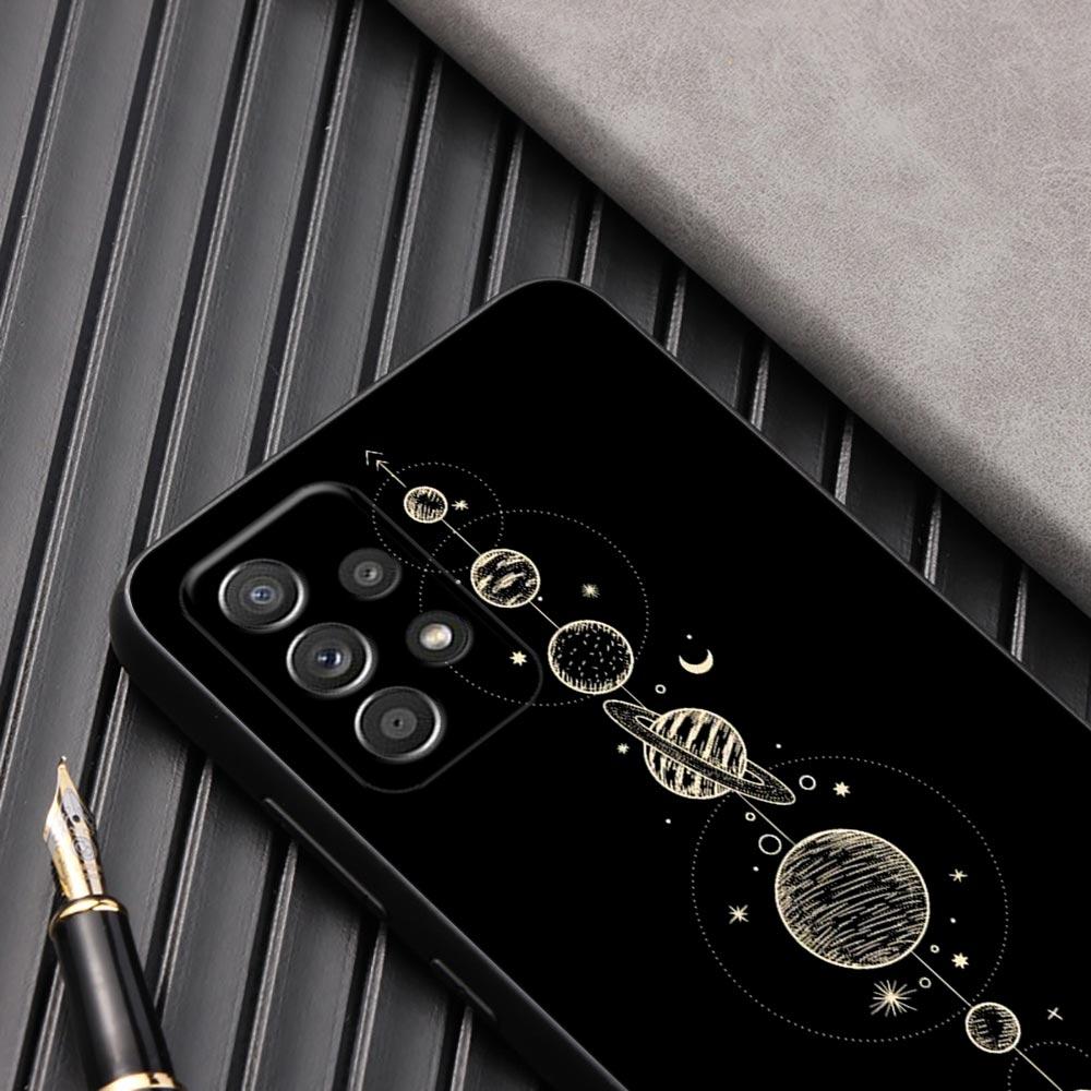 Sun Moon Tarot Card Astrology Phone Case For Samsung Galaxy A57 A56 A37 A55 A36 5G A26 A54 A52 A35 A34 A25 A17 A16 A15 A07 Cover