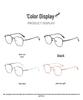Bestfen BW9901B Retro Polygonal Titanium Eyeglass Frame