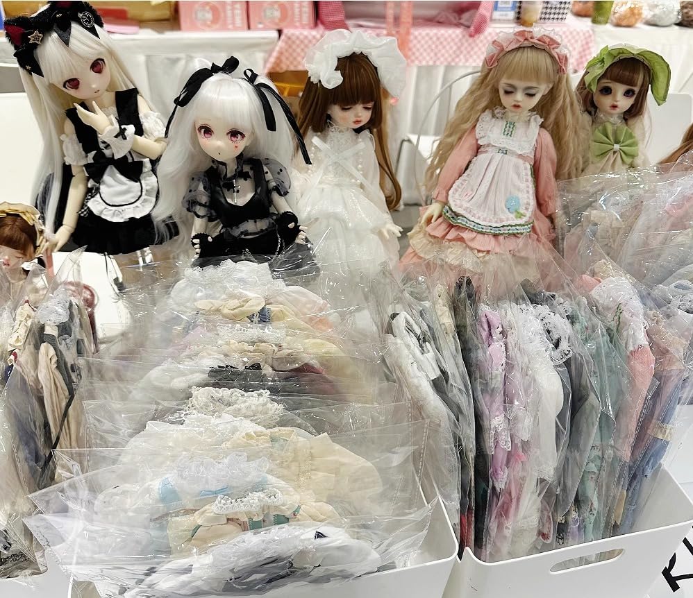 3-Piece Lucky Bag for 1/4, 1/6, and 1/3 Blythe Ball-Jointed Dolls (Dress, Doll Costume, Clothes, Body Not Included) 24017001 (1/4) [Parallel Import]
