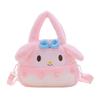 Unicorn Plush Crossbody Handbag for Girls - Cute Square Cartoon Design