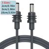 Mini DC5521 To 5.5x2.1mm /Type C Cable With 19OWG Wire And Multiple Length Option For Indoor And Outdoor Use