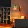 360° Adjustable LED Wall Light Starry Glass Shade Rotatable Wall Light  Home Decor