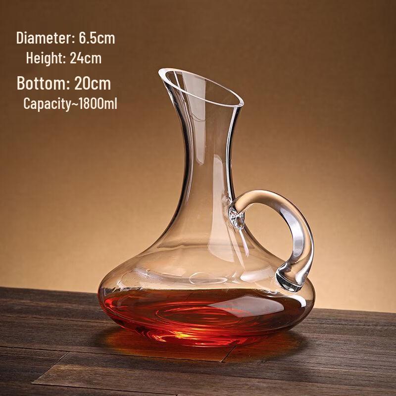 Premium Glass Wine Decanter Set