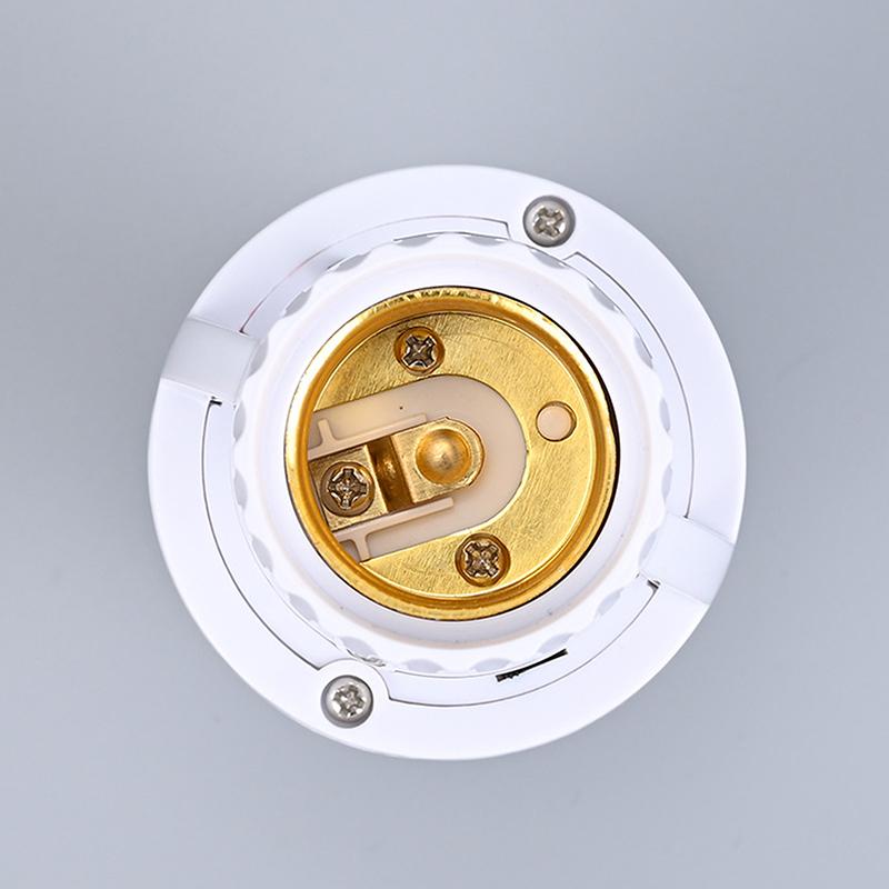 E27 Human Body Sensing Lamp Head Socket Led 100-240V E27 Lamp Base Intelligent Light Bulb Switch