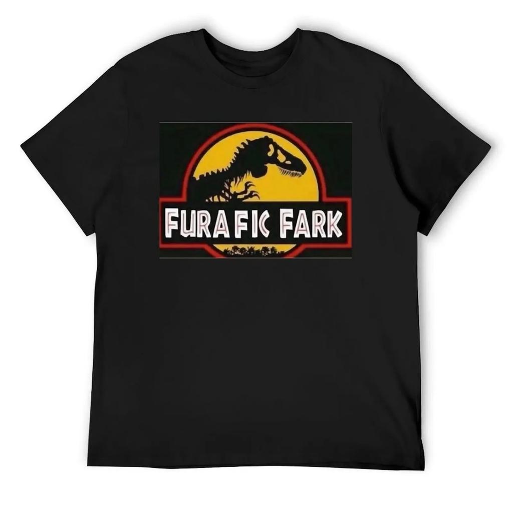 Furafic Fark T-Shirt Kawaii Clothes Oversizeds Funny Gifts Topping Designer T Shirt Men