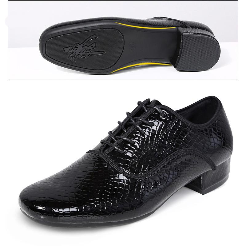 

Обувь для учителей танцев Мужская микрофибра Узорчатая Упражнение Взрослые Латинские 38