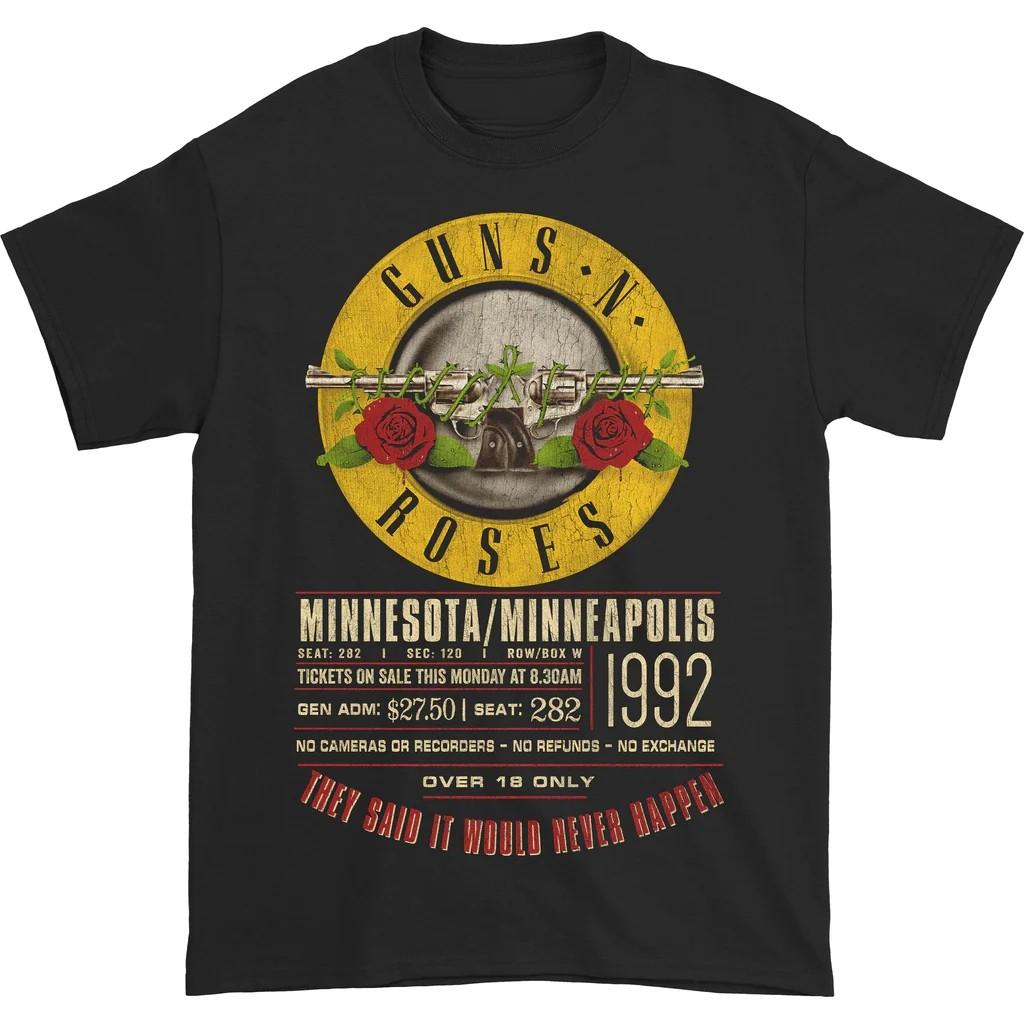 80s Guns N RosesGuns N RosesGuns N Roses Casual TShirt MenWomen Luxury Band Brand Top