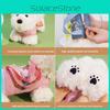 Westie Puppy Bag Soft Polyester Animal Crossbody Carrier For Teen Gift