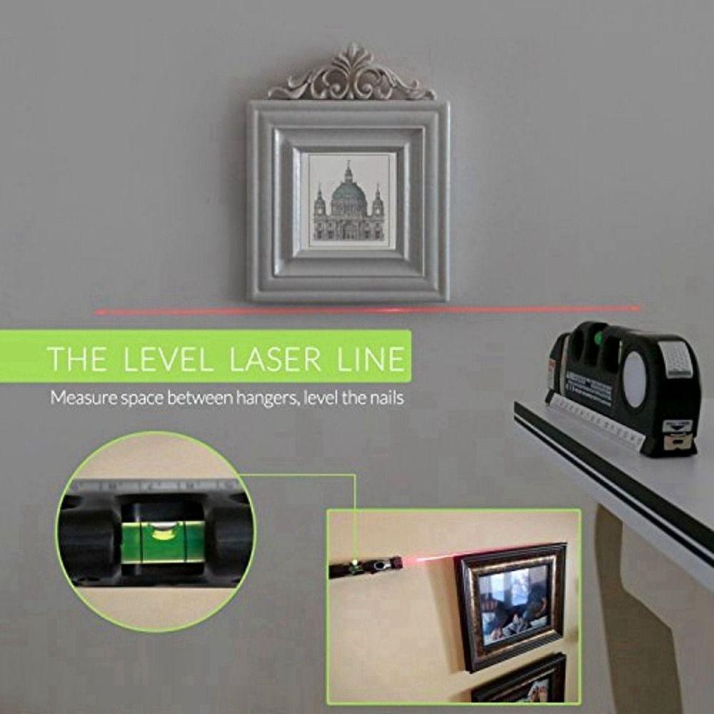 With  Tripod Cross Line Lasers Adjustable Laser  Ruler Multipurpose Laser Level  Woodworking