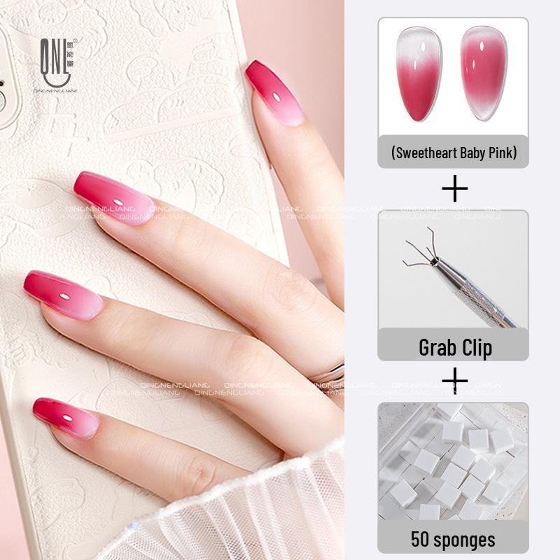 Nail Art Gel - 9 Rich Colors for Gradient Blush and High-Saturation Mixes