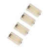 4pcs Universal 3 AA To D Size Parallel Battery Convertor Adapter Holder Cases Box White