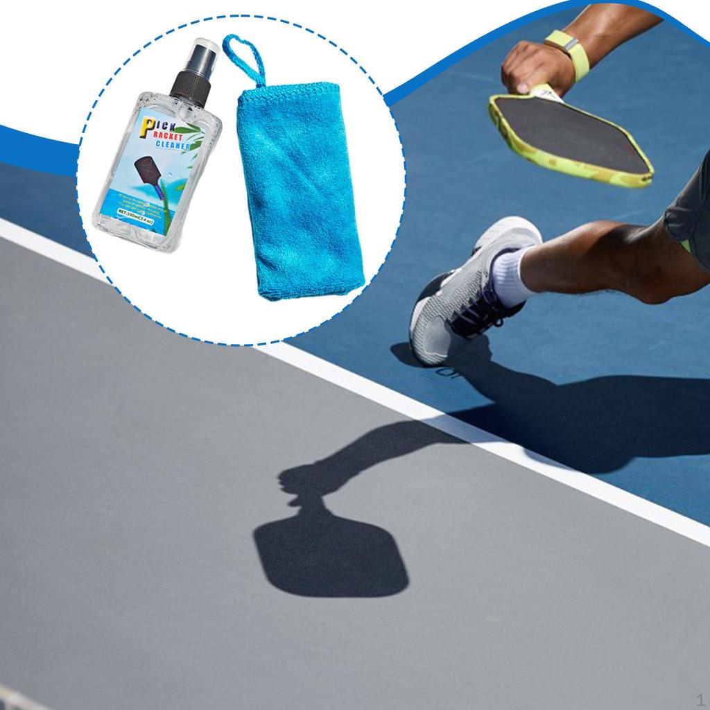100 Ml Pickleball Racket Cleaner Cleaning Agent Lightweight Professional Increase Rotate and Control