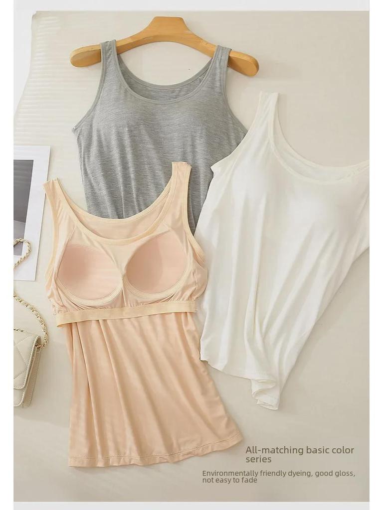 Damen Nahtloses Gepolstertes Sport-Camisole - Große Größe