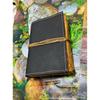 Leather Journal, Vintage Look Bound Journal - Handmade Antique Deckle Edge Paper, Grimoire Journal, Personal Journal For Sketching,