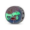 Copper Metal Luminous Charm Bead Components Mushroom Butterfly Lotus Pendant Bead Component Jewellery Compatible With Authentic Original Bracelet