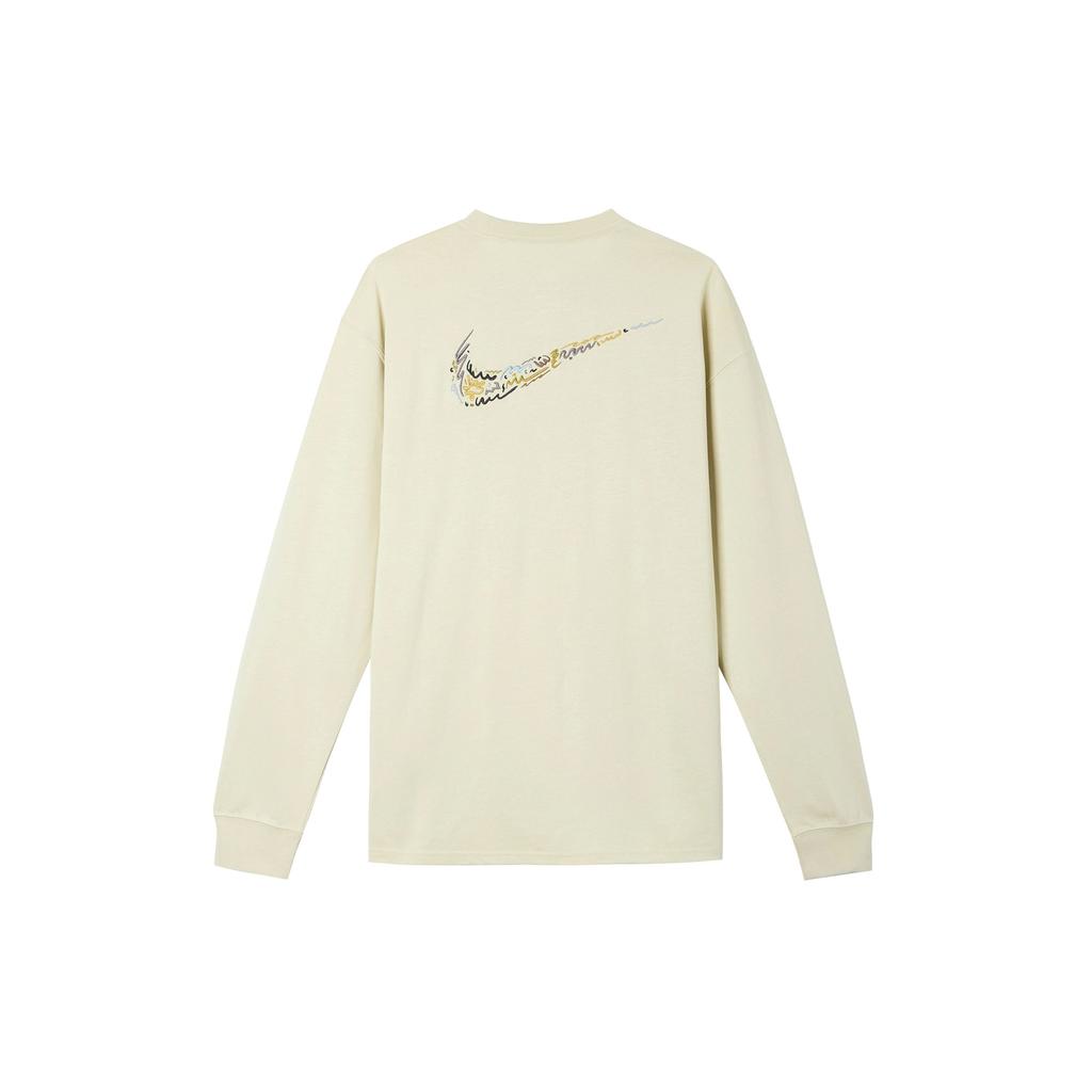 Nike Sportswear FW24 Minimalist Comfortable Soft Long Sleeve T-Shirt Men Tops Light-Cyan HQ8166-234