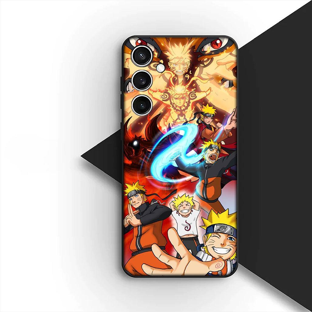 

Tobi Narutos Sasuke Uchiha Obito Cover for Samsung Galaxy S25 S24 S23 FE Ultra Plus S7 Edge S25+ S24+ A56 5G + Coque Phone Case Galaxy S25+