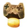 3D Visuelles Spielornament Licht E-Sport Atmosphäre Licht 3D Nachtlicht Gamepad Dekorative Leuchte