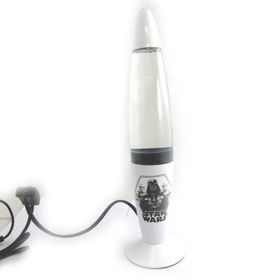 [N0915] - White 'Star Wars' Lava Lamp (Darth Vader)