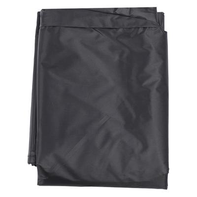 Patio Furniture Cover Black Round 210D Oxford Cloth Dust Proof Anti Fading UV Resistant Water
