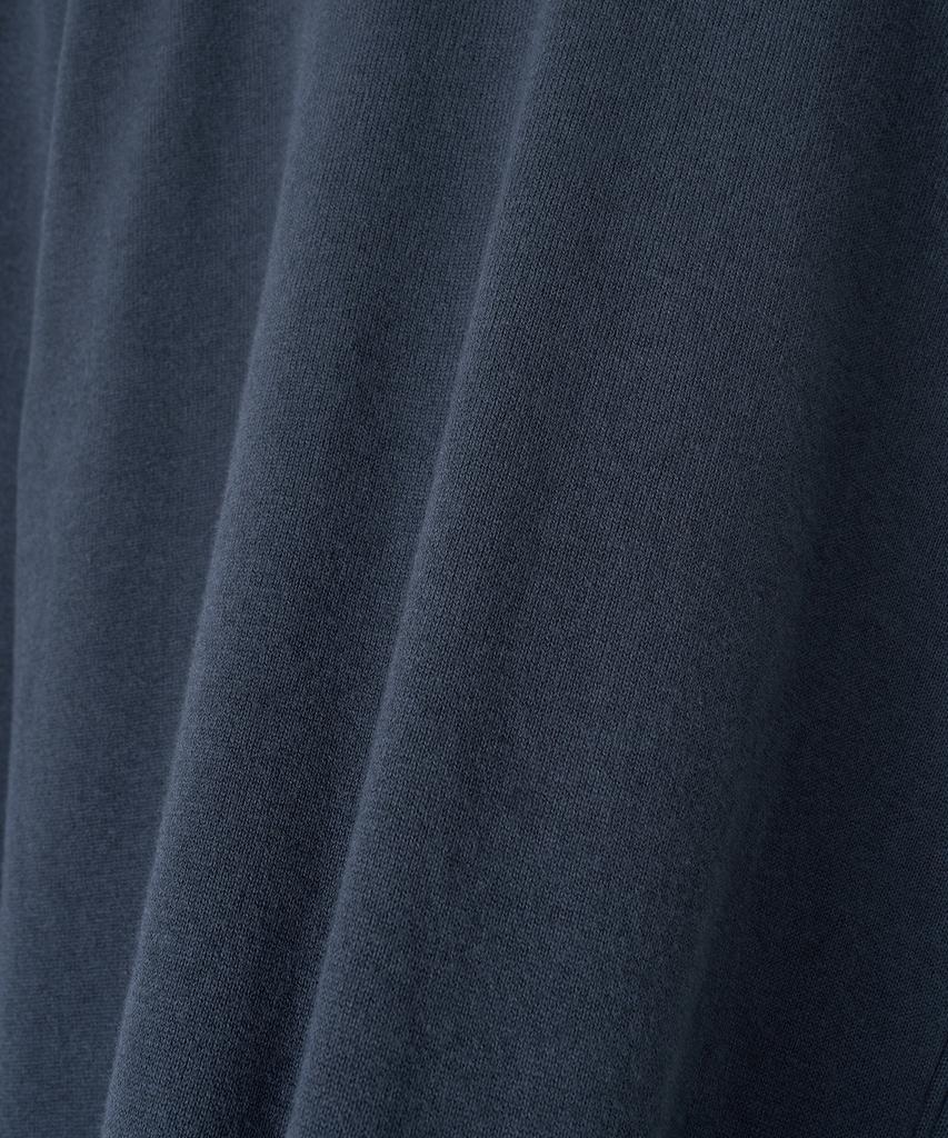 ANOTHER OFFICE WOMEN W. Whole Garment Crew-Neck Knit (Indigo Blue)