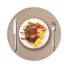 Round Placemats for Dining Table, Woven Heat Insulation Pad, Biodegradable Coasters for Dishes Cups, Farmhouse Kitchen Decor