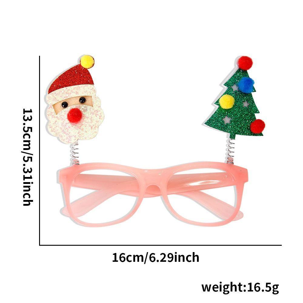 Flashing Christmas Fluorescent  Glasses Colorful Glowing Glasses  Cosplay