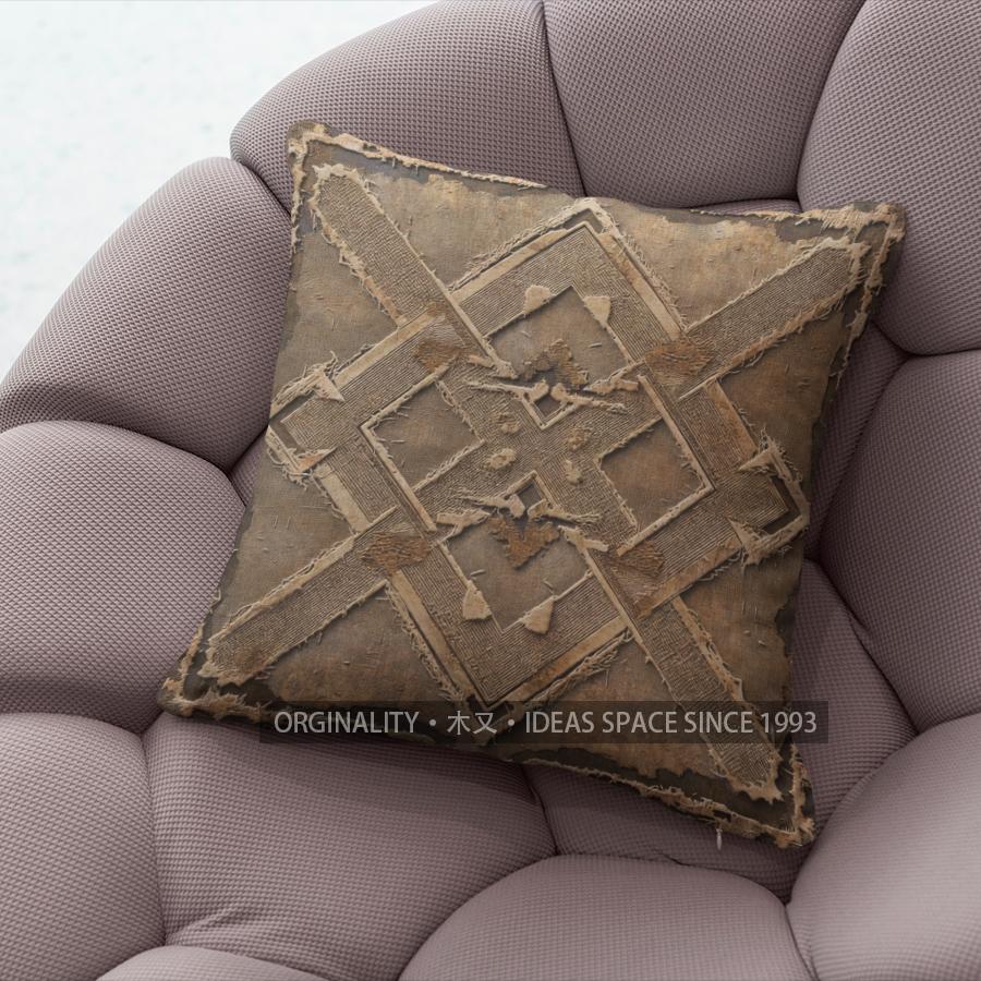 Bohemian Geometric Pattern Throw Pillow Covers Pattern Cushion Cover Suitable For Sofa Bedroom Car Pillow Cover