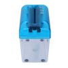 Manual Shredder Strip Cut Shredding Machine Desktop A6 Paper Cutting Tool for Office School Home Use Blue