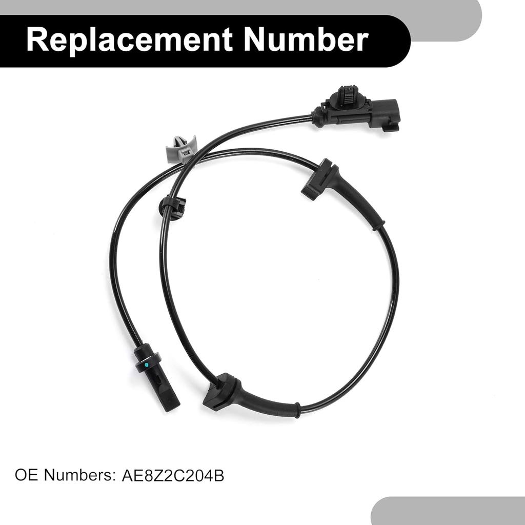 ABS Wheel Speed Sensor Front Left or Front Right ABS Sensor Anti-Lock Braking System Sensor No.AE8Z2C204B for Ford Fiesta 2014-2019