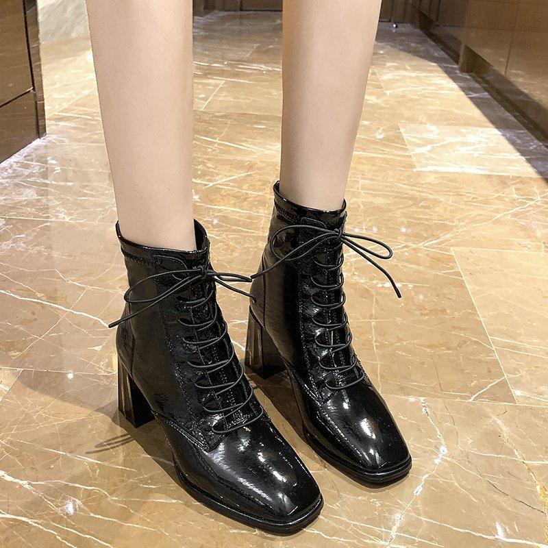 high cut ankle boots