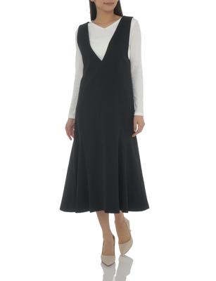 Gusseted Flare Jumper Skirt OTL