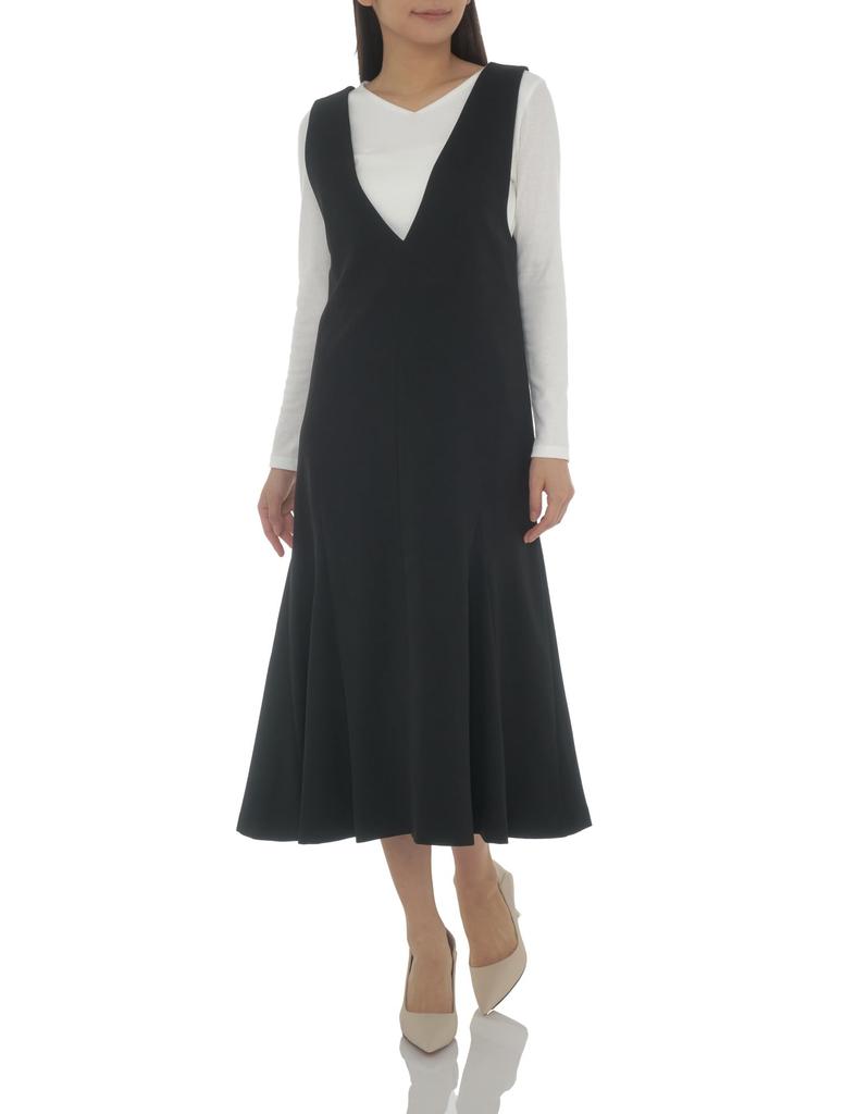 Gusseted Flare Jumper Skirt OTL