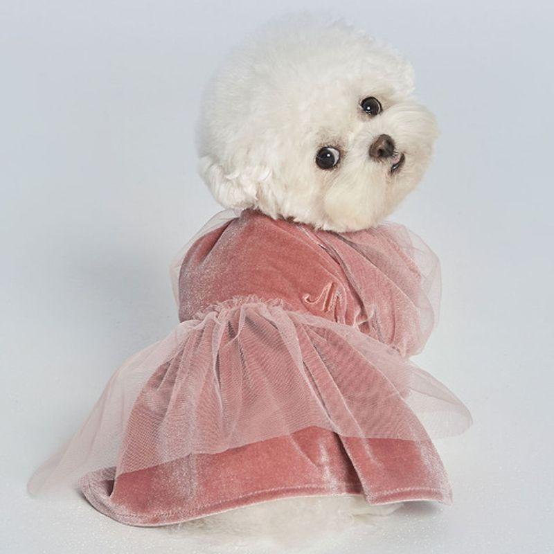 MIMINKO Aksamitna sukienka shag [DW3WO1580]