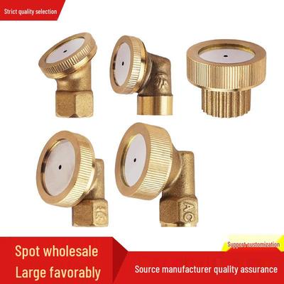 High-Pressure Copper Spray Nozzle for Corrosion-Resistant Plunger Pump Sprayers