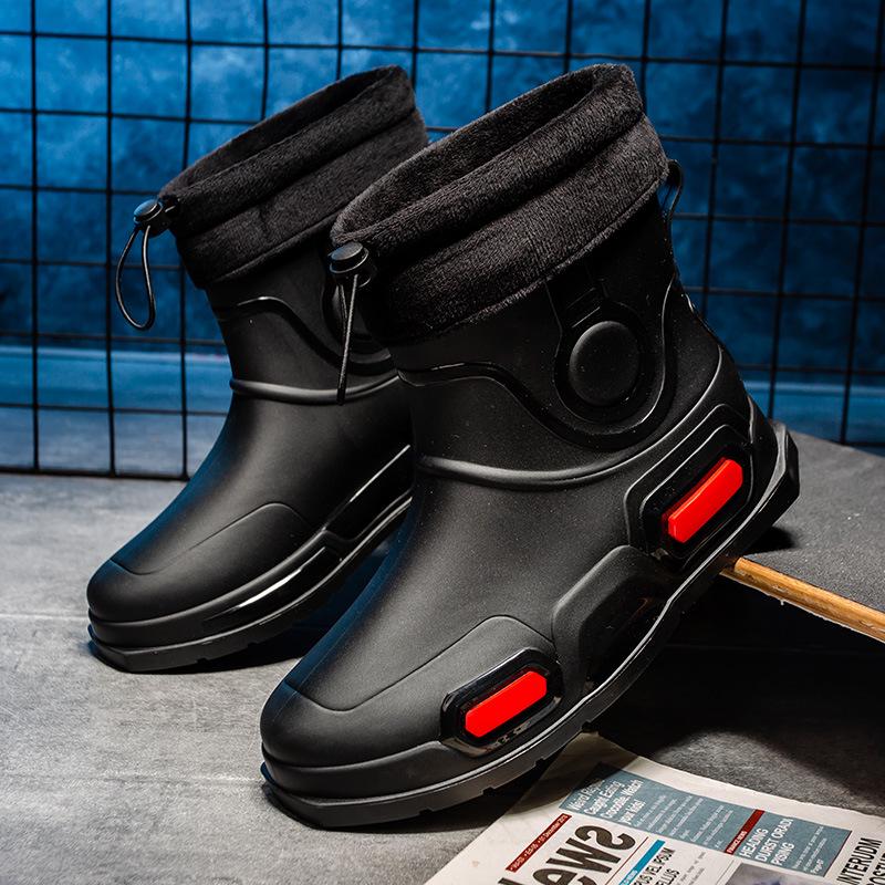 Stylish Waterproof Non-Slip Rain Boots for Men & Women - Perfect for Outdoor Activities Like Shopping, Fishing, Camping, and Sea-Hunting