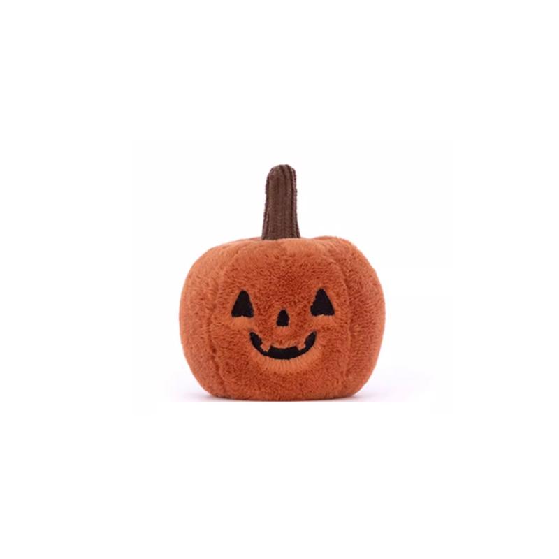 

JELLYCAT Halloween Collection Spooky Pumpkin Creative Doll Plush Figure 10cm High